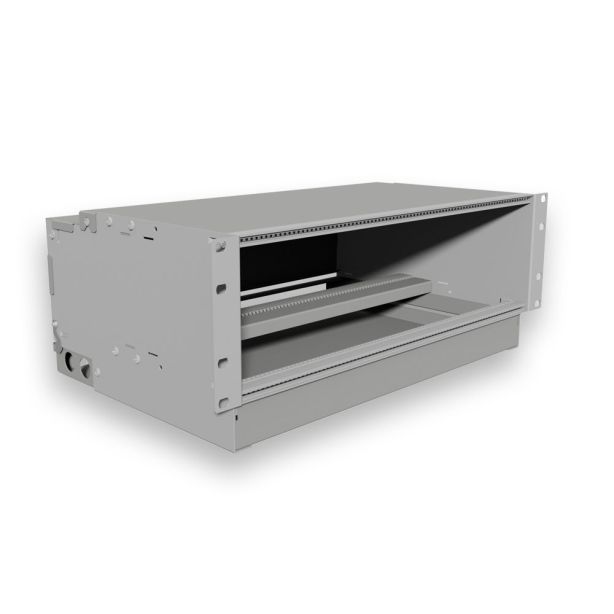 19" LWL Bauguppenträger, 4HE, leer