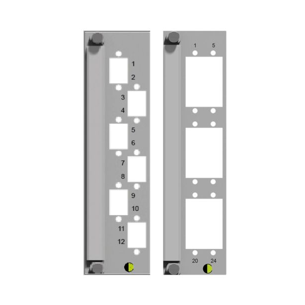 19" LWL BGT Einschubmodul, LC Singlemode