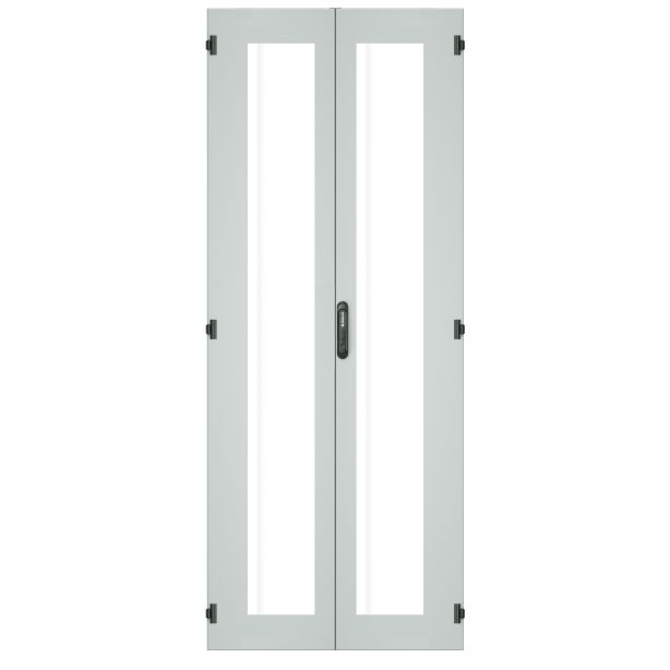 2-teilige Glastüre IS1