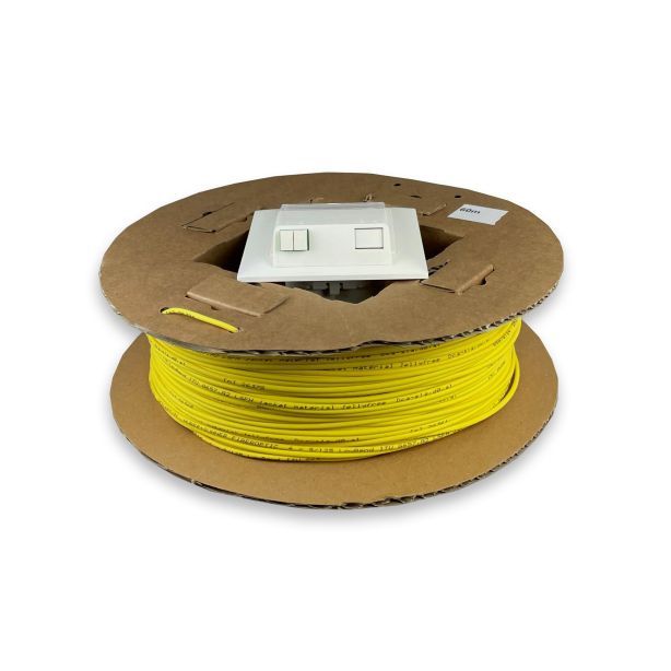 FTTH, UP Ausführung, vorkonfektioniert, 1x LC Duplex